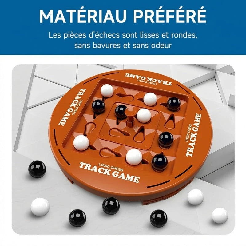 Ensemble de jeu de train d'échecs logique 2025