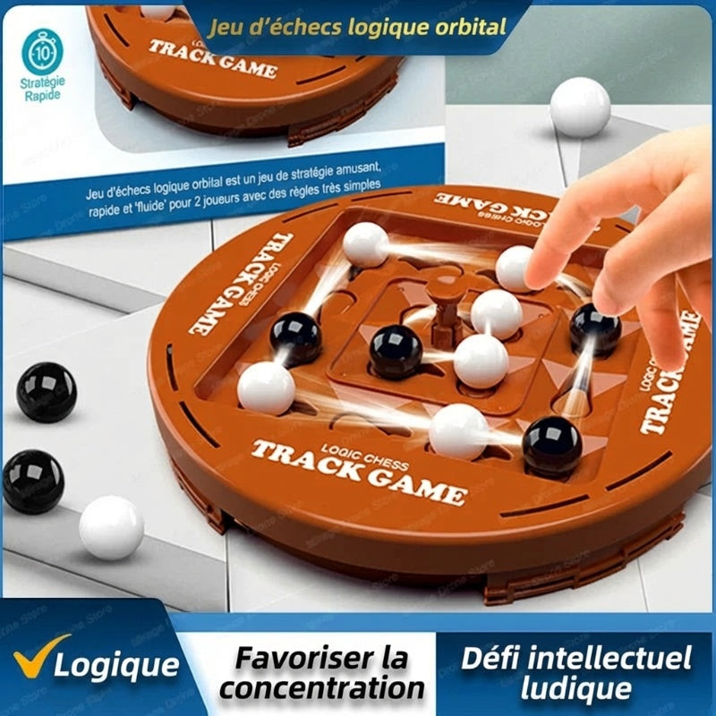 Ensemble de jeu de train d'échecs logique 2025