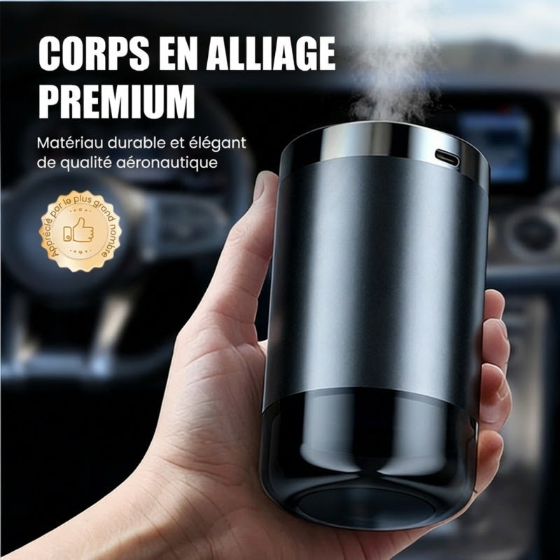 💡 Ambiance Lumineuse & Aromatique en Voiture 🌙 Votre diffuseur intelligent 2-en-1 !