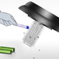 Lampe solaire anti-moustiques sur piquet