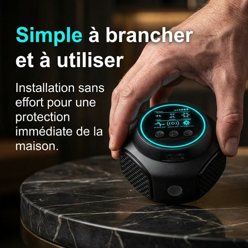 Répulsif antiparasitaire à ultrasons haute puissance