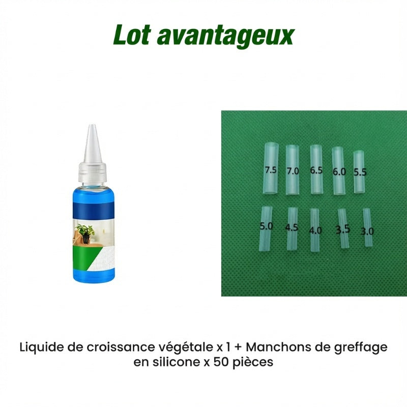 Liquide de croissance végétale 50 ml pour semis et boutures