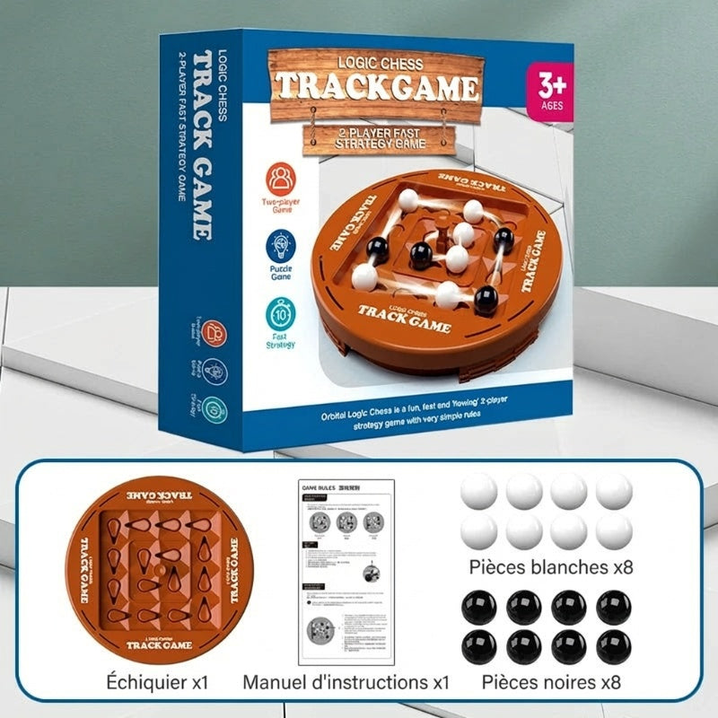 Ensemble de jeu de train d'échecs logique 2025