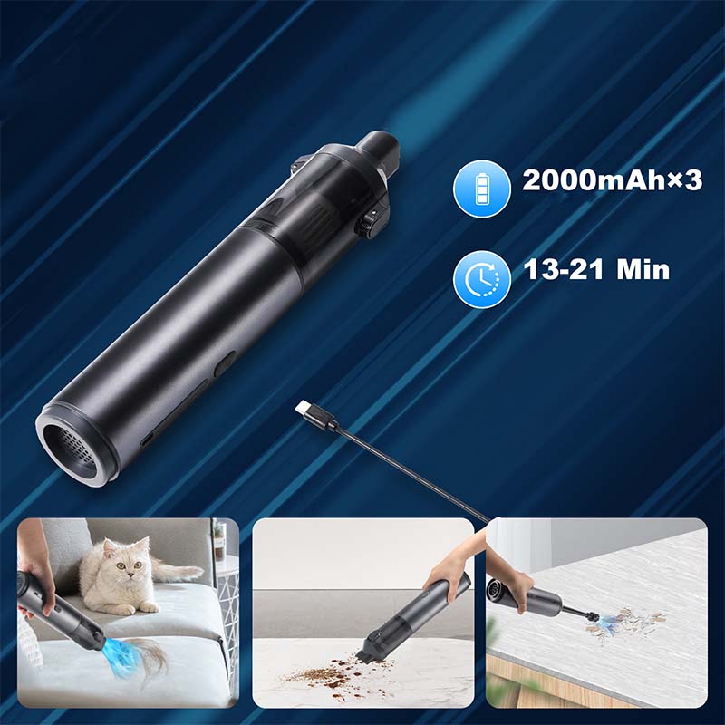 💖Offre spéciale 2026💖 Aspirateur de voiture sans fil Slim V8 Mate haute puissance 12 000 Pa/30 AW