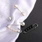 Broche perlée Clips de décoration pour vêtements