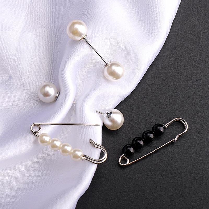 Broche perlée Clips de décoration pour vêtements