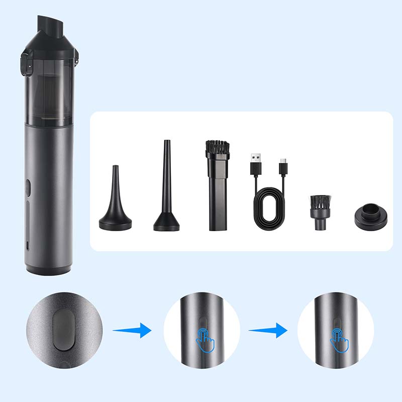 💖Offre spéciale 2026💖 Aspirateur de voiture sans fil Slim V8 Mate haute puissance 12 000 Pa/30 AW