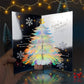 Carte Pop-Up 3D Sapin de Noël