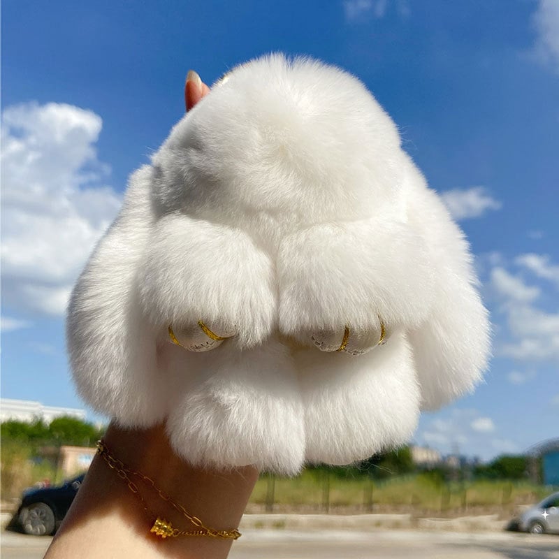 🐰60 % DE RÉDUCTION MAINTENANT ! 🏆 Breloques en forme de lapin doux fait à la main : design adorable, fil de qualité supérieure et parfait pour les sacs/clés 🎀
