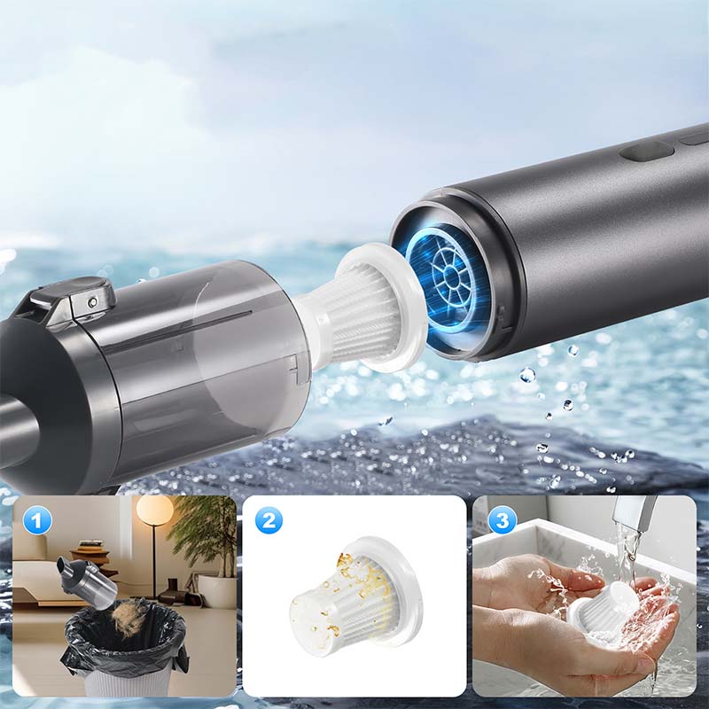 💖Offre spéciale 2026💖 Aspirateur de voiture sans fil Slim V8 Mate haute puissance 12 000 Pa/30 AW