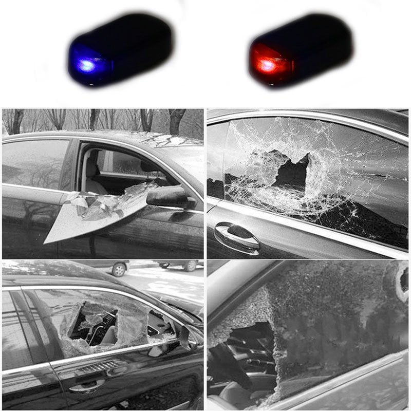 lumière solaire antivol dans la voiture