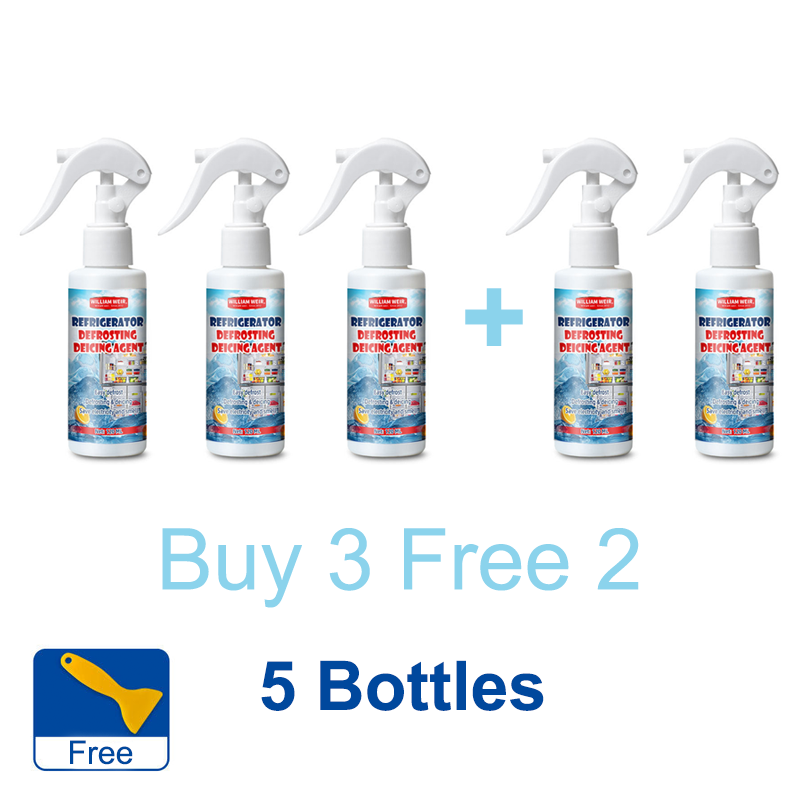 🧊 Spray Dégivrant pour Réfrigérateur et Congélateur 🎁 (Spatule offerte)
