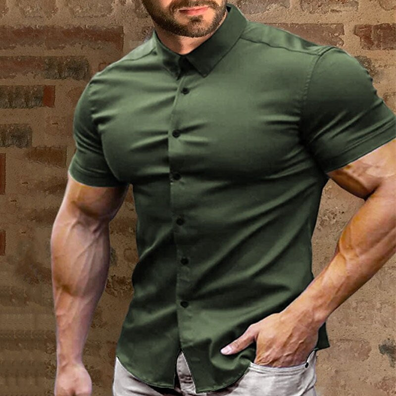 👔⚡60 % DE RÉDUCTION ! | Chemises pour hommes sans repassage – Pas de repassage, infroissables et confortables toute la journée !