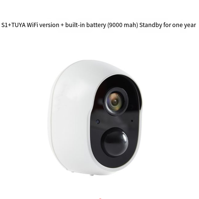 Caméra de Sécurité Domestique Intelligente Sans Fil WiFi avec Commande à Distance par Téléphone et Vidéo HD