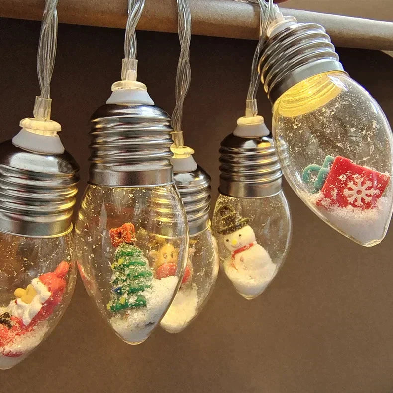 🎄Décorations lumineuses de Noël avec guirlande lumineuse à boules