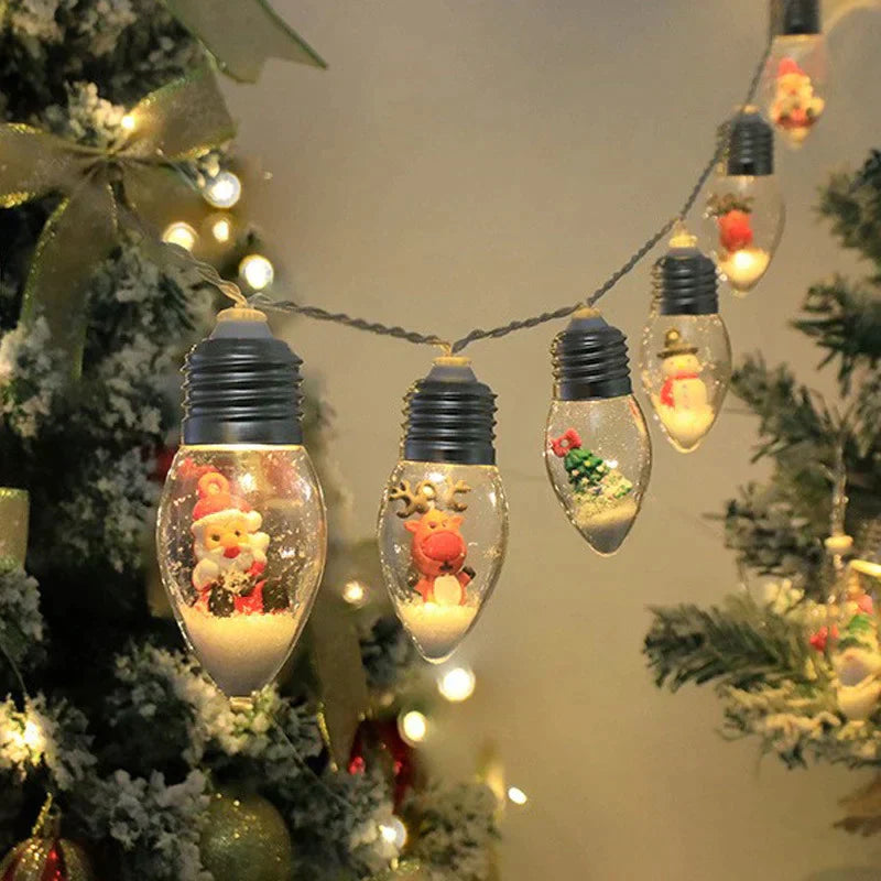 🎄Décorations lumineuses de Noël avec guirlande lumineuse à boules