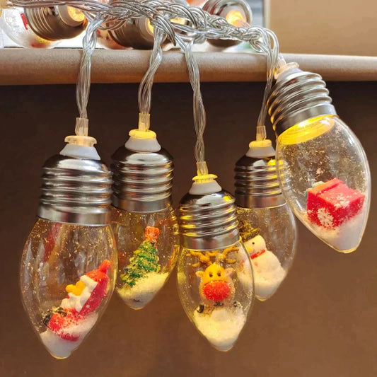 🎄Décorations lumineuses de Noël avec guirlande lumineuse à boules