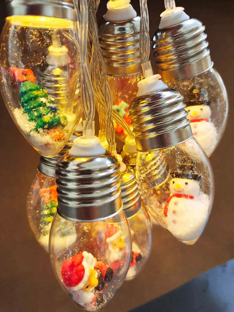🎄Décorations lumineuses de Noël avec guirlande lumineuse à boules