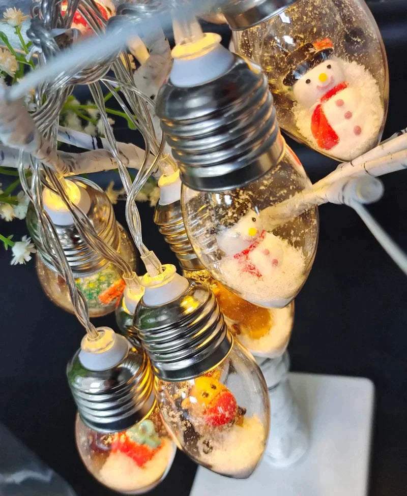 🎄Décorations lumineuses de Noël avec guirlande lumineuse à boules