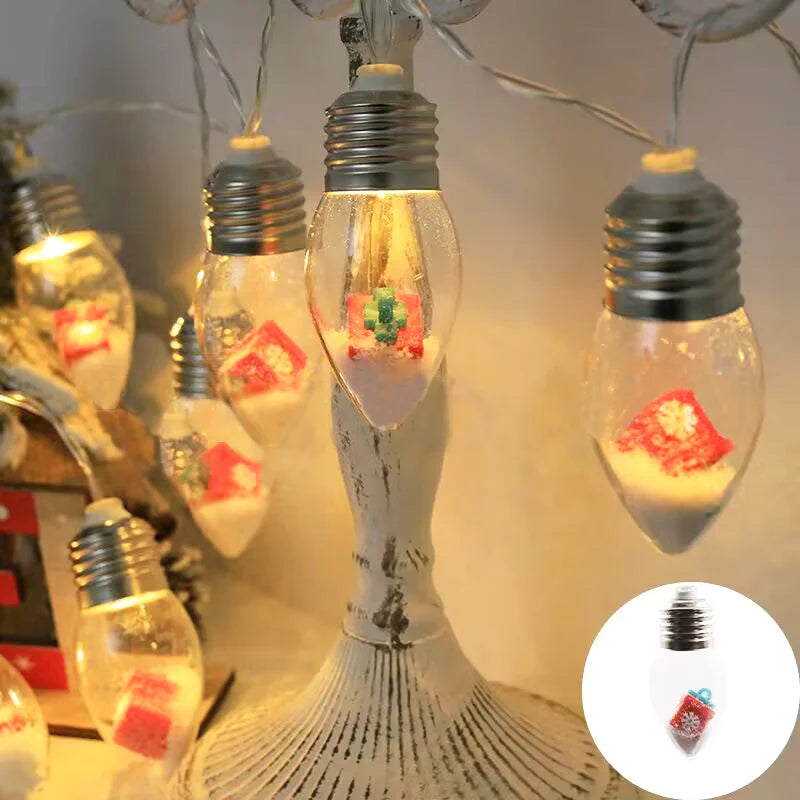 🎄Décorations lumineuses de Noël avec guirlande lumineuse à boules