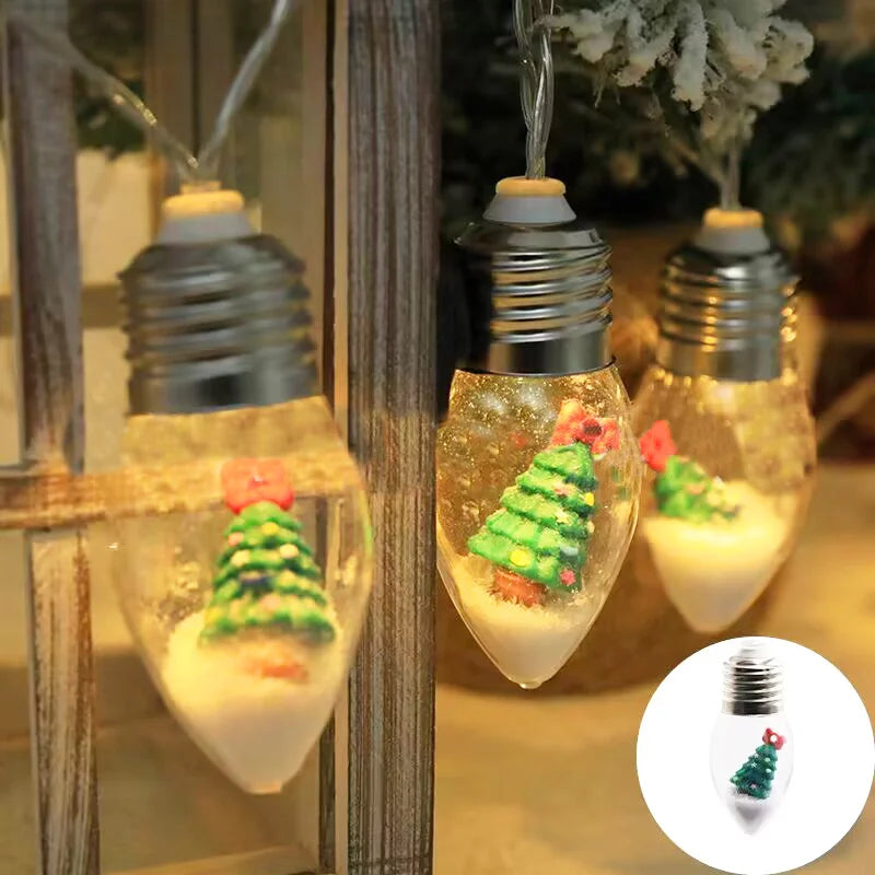 🎄Décorations lumineuses de Noël avec guirlande lumineuse à boules