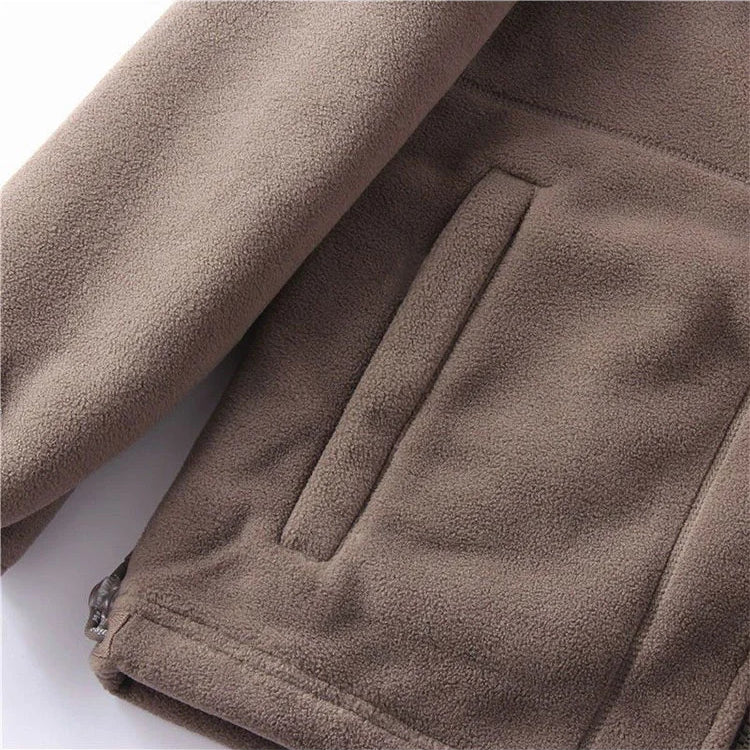 🎁Veste chaude rembourrée double couche unisexe