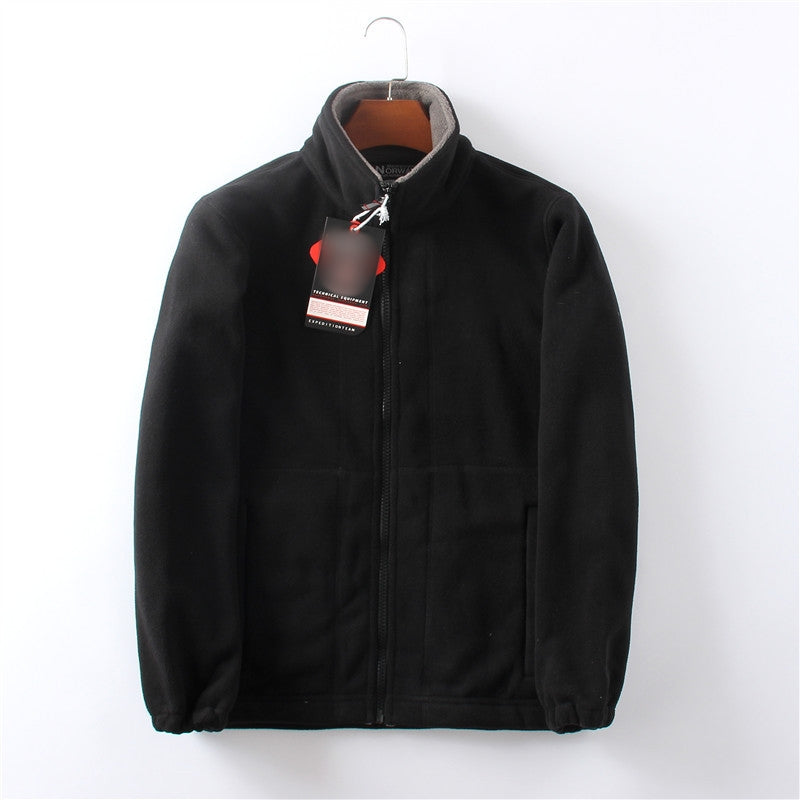 🎁Veste chaude rembourrée double couche unisexe