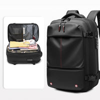 Sac à dos de voyage extensible à compression sous vide de 60 litres (Délai d'expédition : 3 à 4 jours)