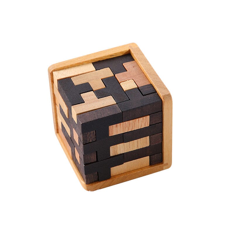 🔥 50 % de réduction ! 👶 Puzzle en bois en forme de T – Jeu de réflexion éducatif pour enfants & adultes, 54 pièces, développement cognitif 🧠✨