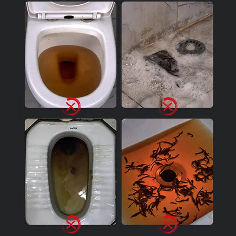 🔥Débouchage de toilettes à haute pression en un clin d'œil