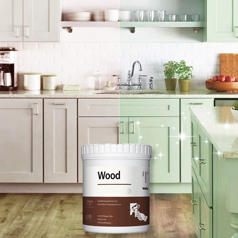 👍🍃Peinture de réparation et de rénovation de meubles en bois écologique, sans odeur, à base d'eau