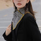 Un beau cadeau pour elle! Foulard triangle délicat