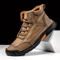 💥Chot Vente💥sylish cousue à la main Flat Sole Boots Men's 💥ultimate Comfort💥