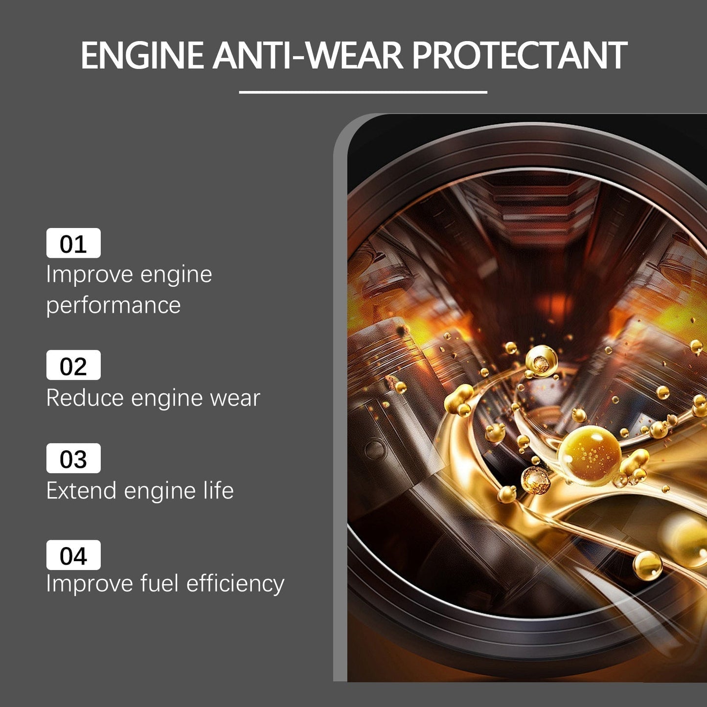 🔥Vente Chaude -50 %🔥 Protecteur Anti-Usure de Moteur Haute Performance 🛠️ 🚗 Achetez-en 2, 1 OFFERT ! Offre Limitée !