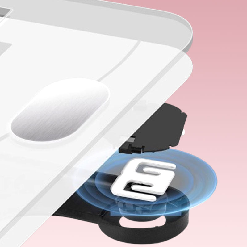 🥳50 % DE RÉDUCTION ! 💞👵 Pèse-personne intelligent avec analyseur de graisse corporelle – Connaissez vos chiffres, suivez votre santé ! Mesure facilement votre poids et votre graisse corporelle. Grand écran, mise en marche automatique 🩺📊