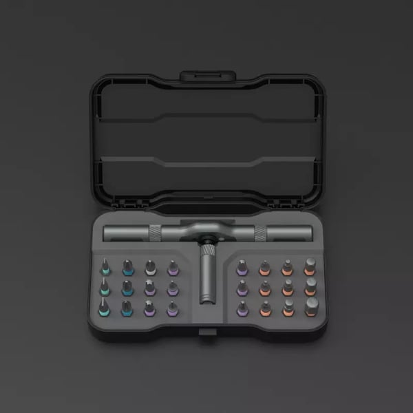 🔩 60% de réduction 🛠️ Jeu de Tournevis 24-en-1 – Magnétique, Compact & Portable, Idéal pour Réparations et Bricolage 🔧📦