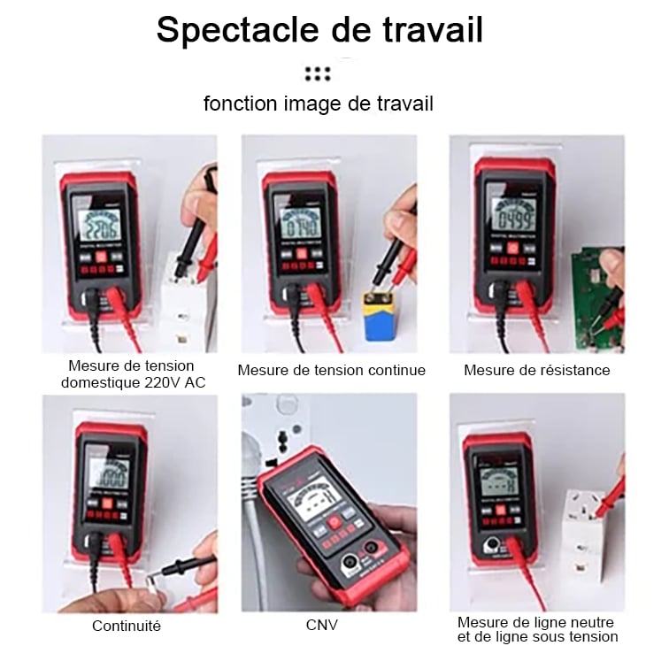🔥Vente des 3 derniers jours-50 % de réduction🔥Multimètre digital