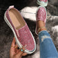 💎 60% DE RÉDUCTION ! 💎 Chaussures Slip-On Femme – Paillettes Brillantes, Semelle Antidérapante & Confort Respirant pour Tous les Jours 🌸👟