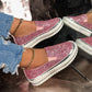 💎 60% DE RÉDUCTION ! 💎 Chaussures Slip-On Femme – Paillettes Brillantes, Semelle Antidérapante & Confort Respirant pour Tous les Jours 🌸👟