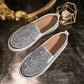 💎 60% DE RÉDUCTION ! 💎 Chaussures Slip-On Femme – Paillettes Brillantes, Semelle Antidérapante & Confort Respirant pour Tous les Jours 🌸👟