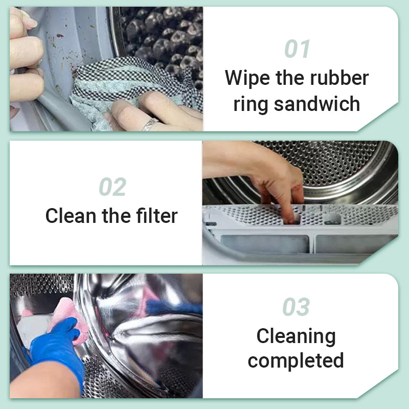 ⏳Spécial à durée limitée⏰ Nettoyant pour machine à laver – Efficace et pratique pour un linge propre 💧🌟