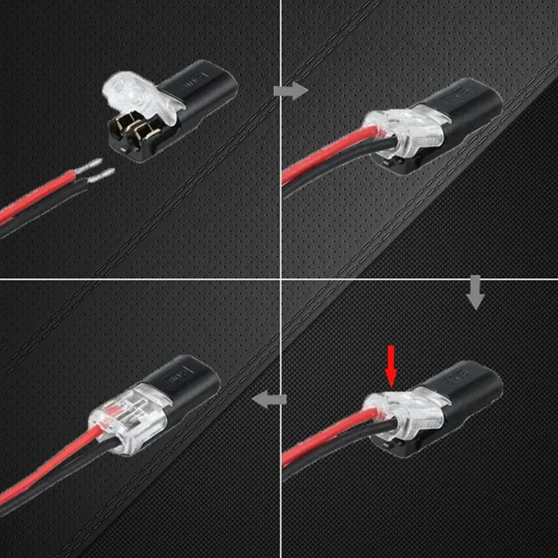 ⏳Réduction limitée de 43%💥Connecteur à double filetage avec boucle de verrouillage