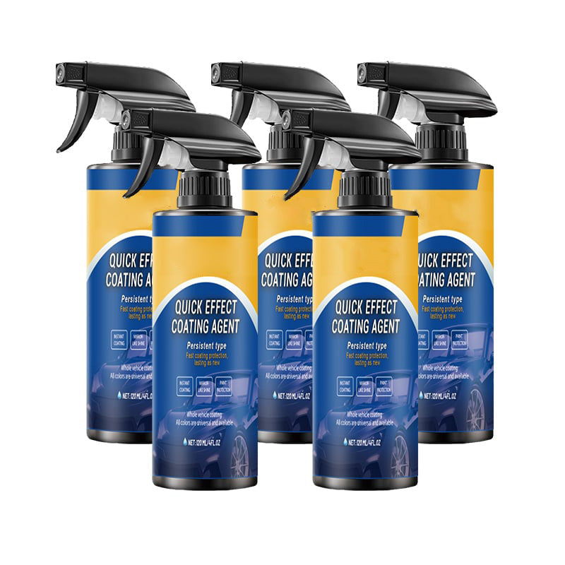🏆  Spray de revêtement céramique avancé – Application en 5 minutes, brillance et protection hydrophobe pendant 12 mois. Brillance instantanée, sans effort !🚗