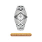 Retro Quartz Watch with Sparkling Rhinestones