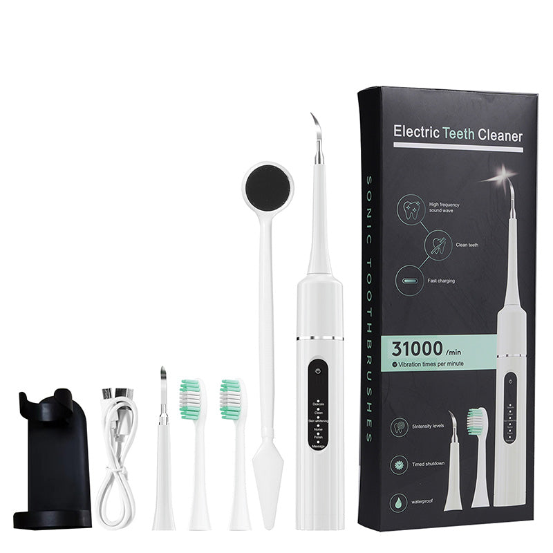 ✨Nettoyeur Dentaire Ultrasonique 5 en 1🦷6 Modes, Embout Détartreur & 58 Jours d’Autonomie⚡