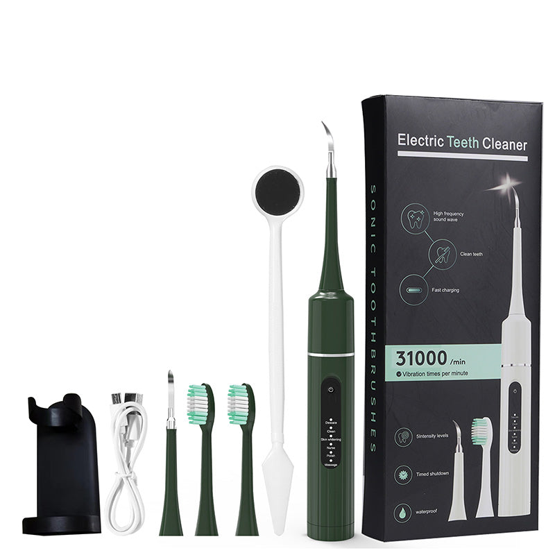 ✨Nettoyeur Dentaire Ultrasonique 5 en 1🦷6 Modes, Embout Détartreur & 58 Jours d’Autonomie⚡