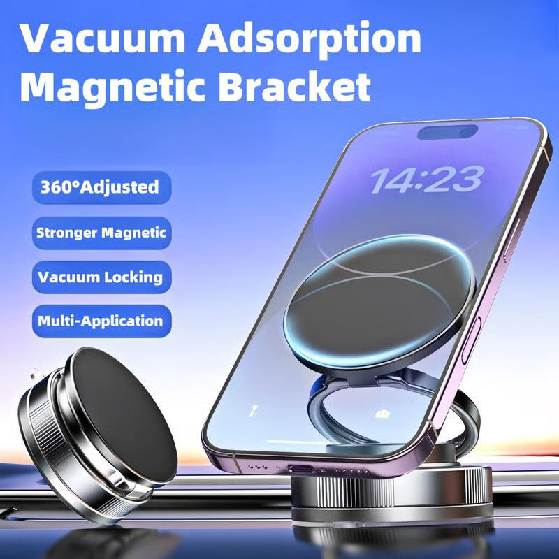 🔥Achetez plus économisez plus 🔄Support Téléphone Magnétique sous Vide Réglable à 360°📱🚗