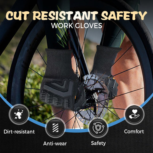 Gants de sécurité résistants aux coupures de niveau 5 pour le travail et les activités de plein air