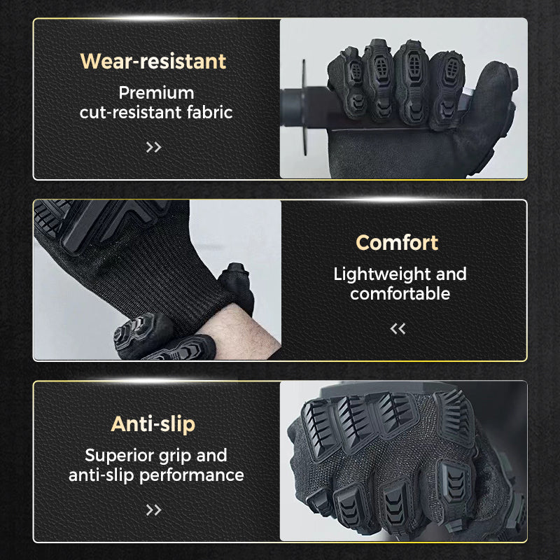Gants de sécurité résistants aux coupures de niveau 5 pour le travail et les activités de plein air