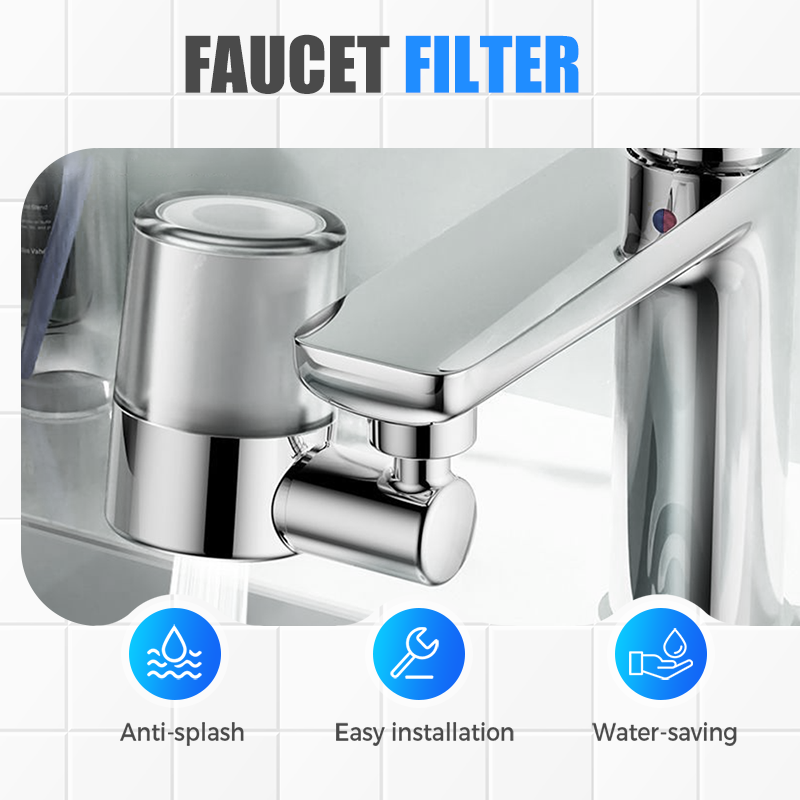 📢📢50 % de réduction !! ⏰ Ensemble de Buses Filtrantes Universelles Pivotantes à 720° – 2 Modes d’Eau, Filtre Transparent & Installation Sans Outil 🚰